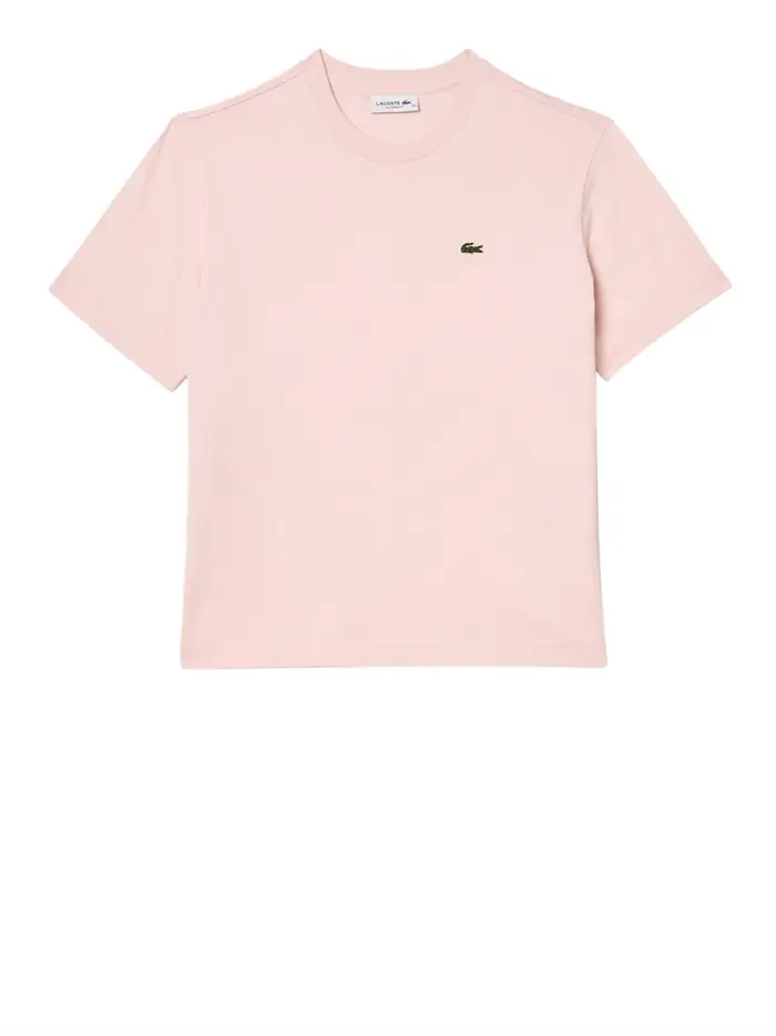t-shirt lacoste da donna - rosa