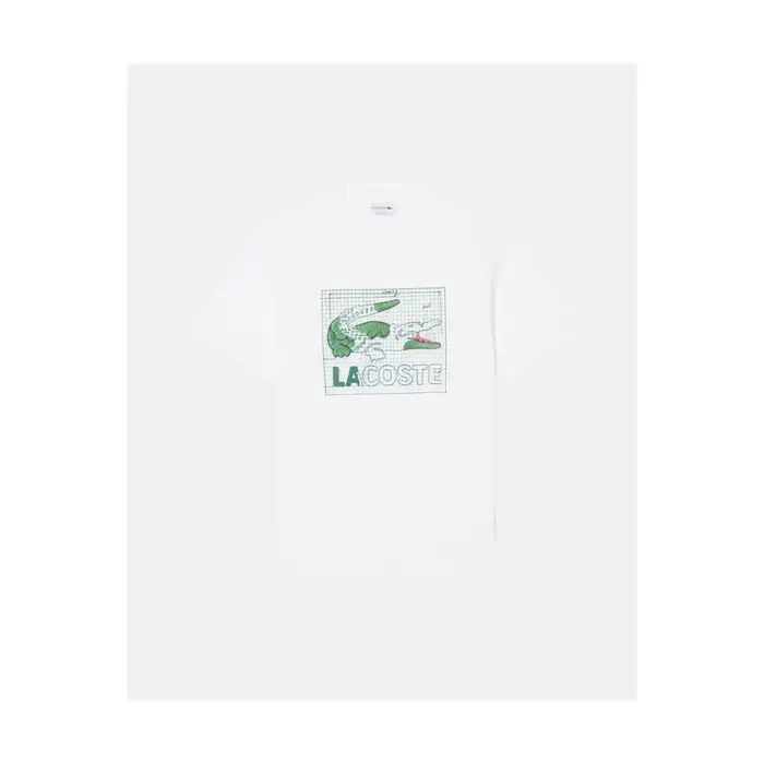 T-shirt Lacoste TH1446 Bianco