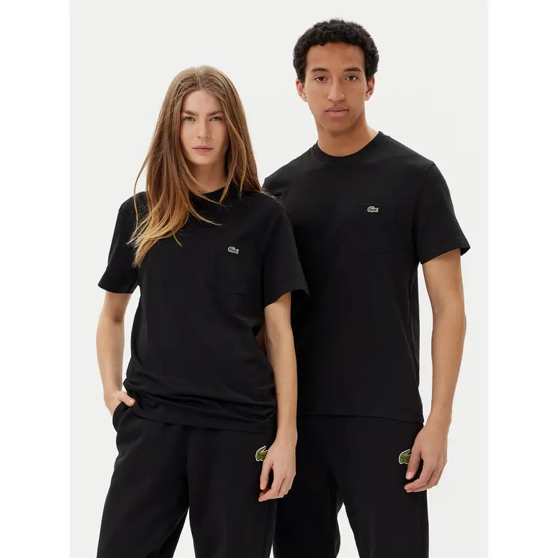 Lacoste T-shirt Nero 3411536