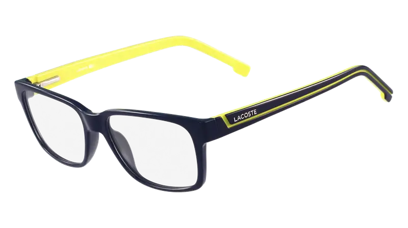 Lacoste Unisex L2692 414 Montature da vista Iniettato Blu Squadrata Normale Fotocromatiche