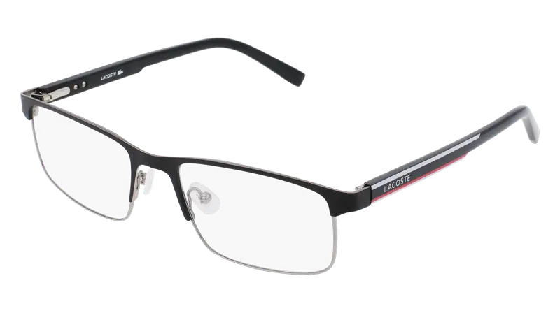 Lacoste Uomo L2271 004 Montature da vista Metallo Nero Squadrata Normale Normale