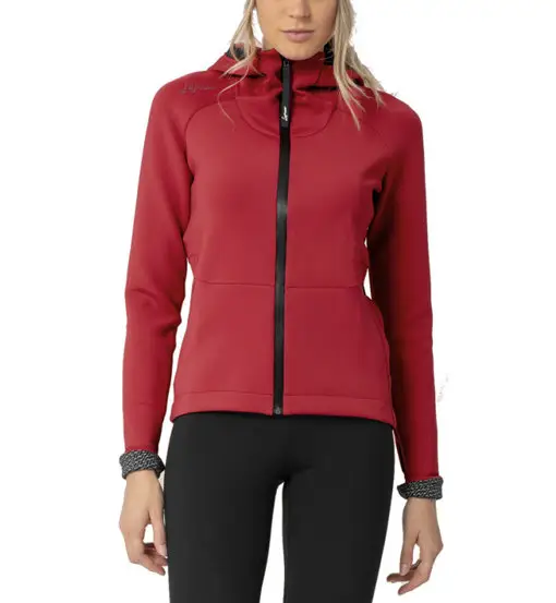 LaMunt Antje Thermal - felpa in pile - donna Red