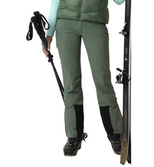LaMunt Constanze Dst Hybrid Skitouring - pantaloni scialpinismo - donna Green