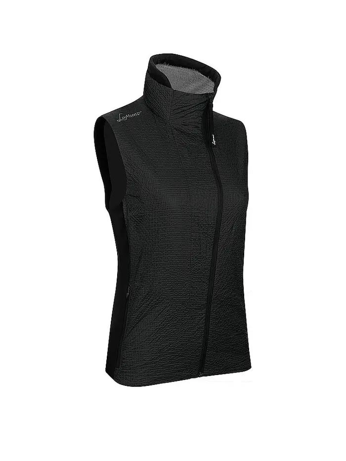 LAMUNT Damen Weste ALESSIA POLARTEC® ALPHA® WIND nero