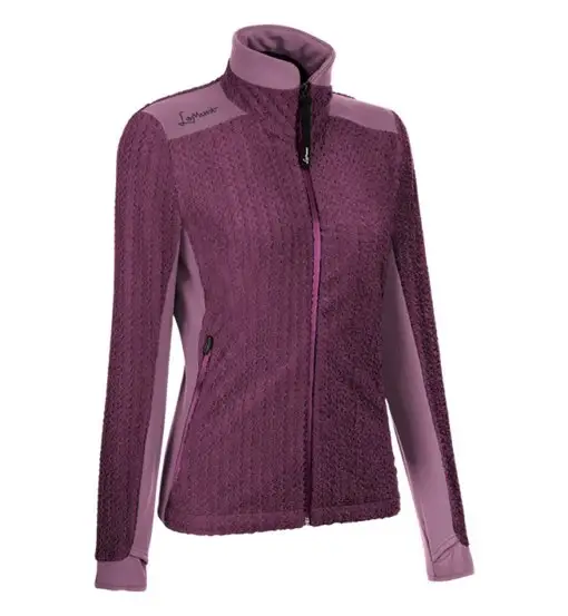 LaMunt Jenny Warm Full Zip Fleece - felpa in pile - donna Violet