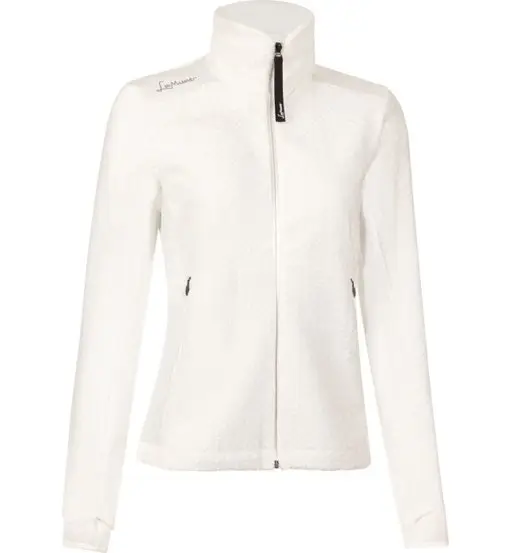 LaMunt Jenny Warm Full Zip Fleece - felpa in pile - donna White