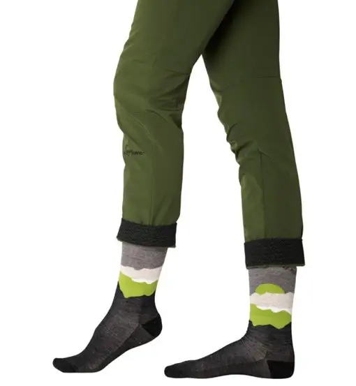 LaMunt Martha Illustration - calzini lunghi - donna Green