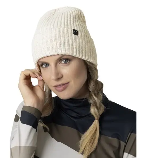 LaMunt Martha Logo Knit - berretto - donna White