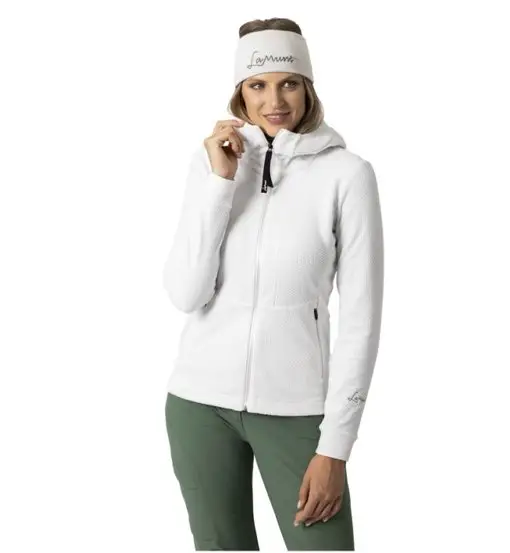 LaMunt Silvia Thermal - felpa in pile - donna White