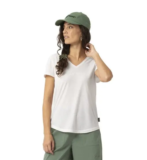 LaMunt Tina Logo Light - T-shirt - donna White