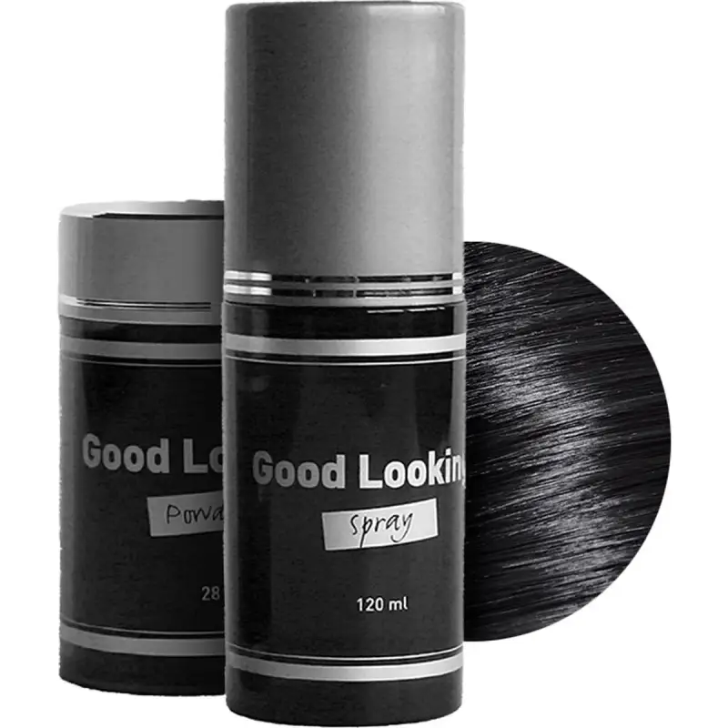 Lanaform Spray fissante e polvere nera per capelli Good Looking