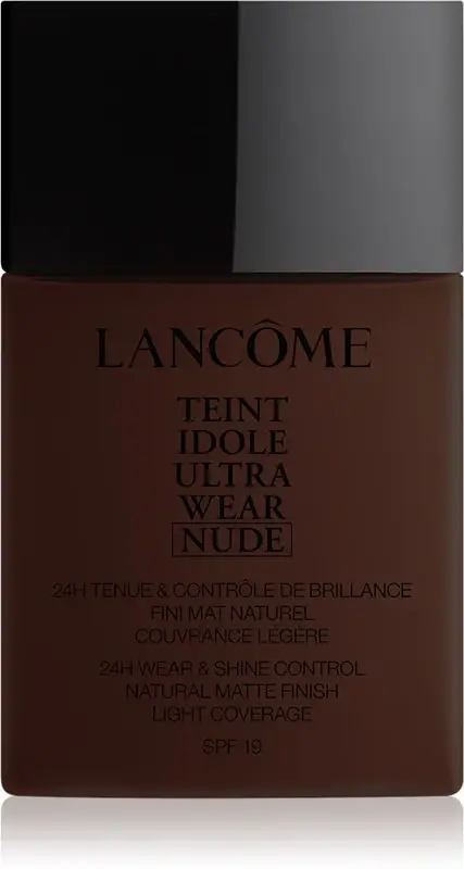Lancôme Teint Idole Ultra Wear Nude fondotinta opacizzante leggero colore 17 Ebène 40 ml