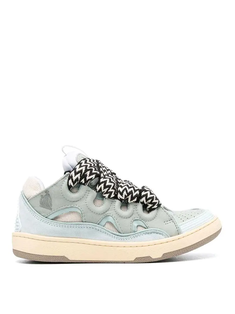 Lanvin Scneaker da marciapiede Azzurro