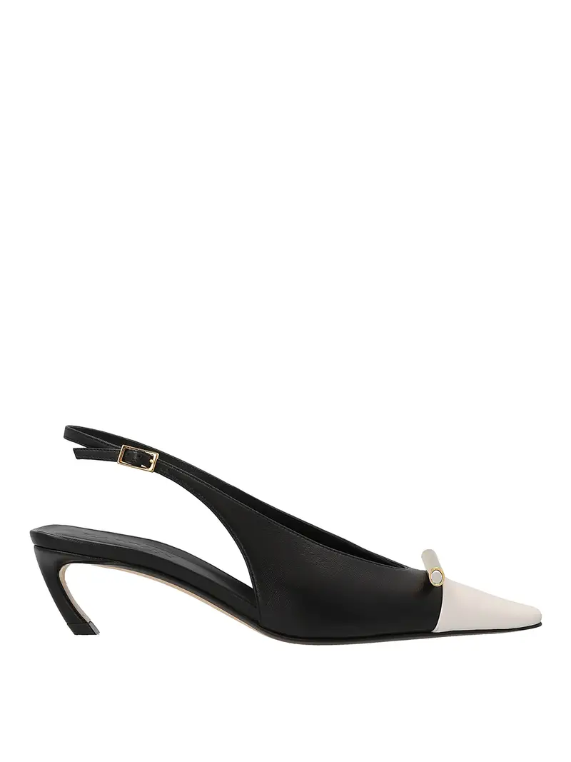 Lanvin Slingback Bico Nero