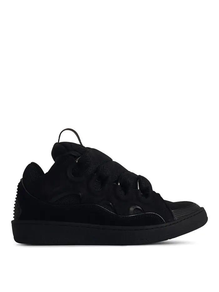 Lanvin Sneaker in pelle nera Nero