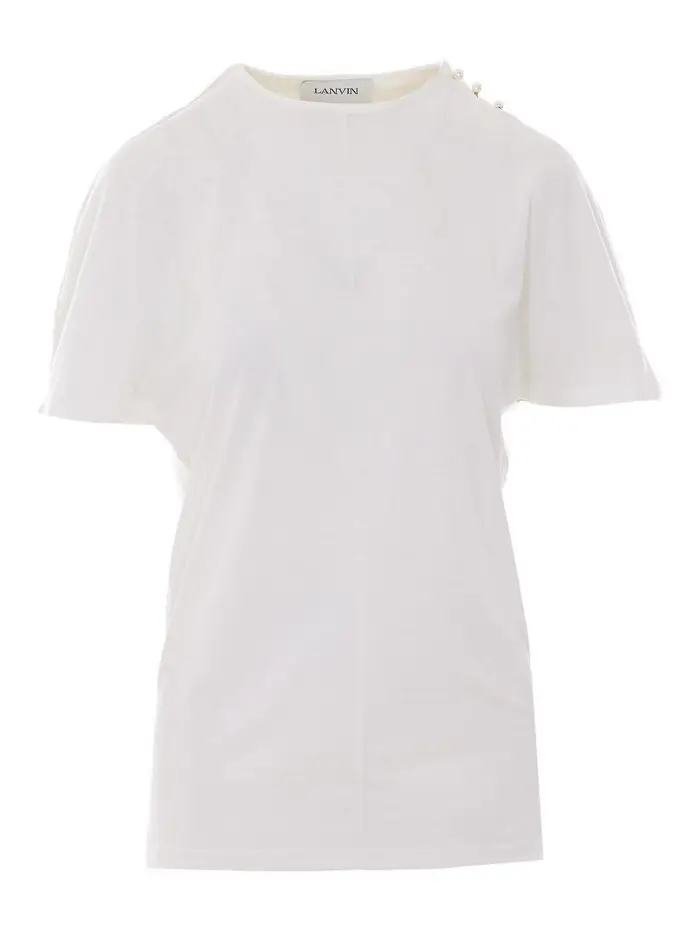Lanvin T-shirt bianca Bianco