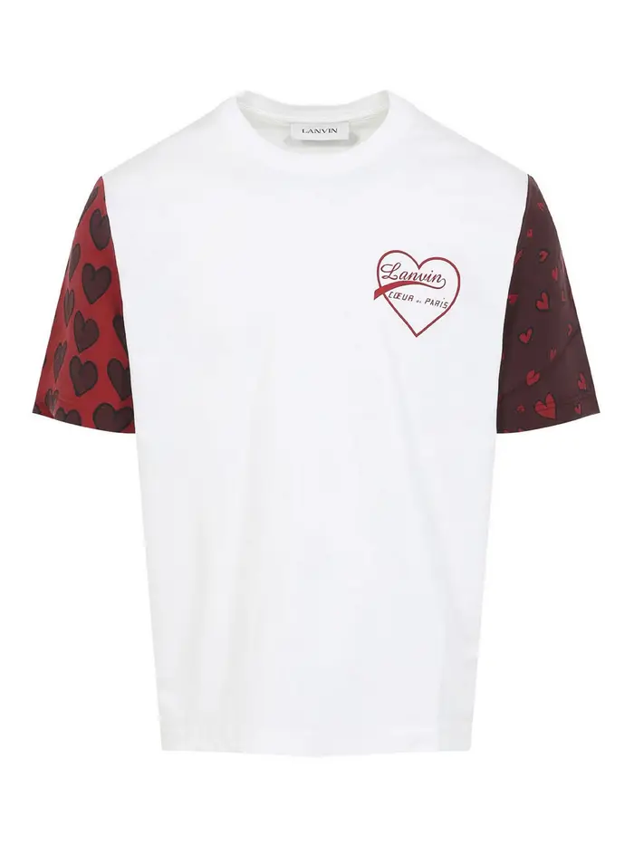 Lanvin T-shirt in cotone Multicolore