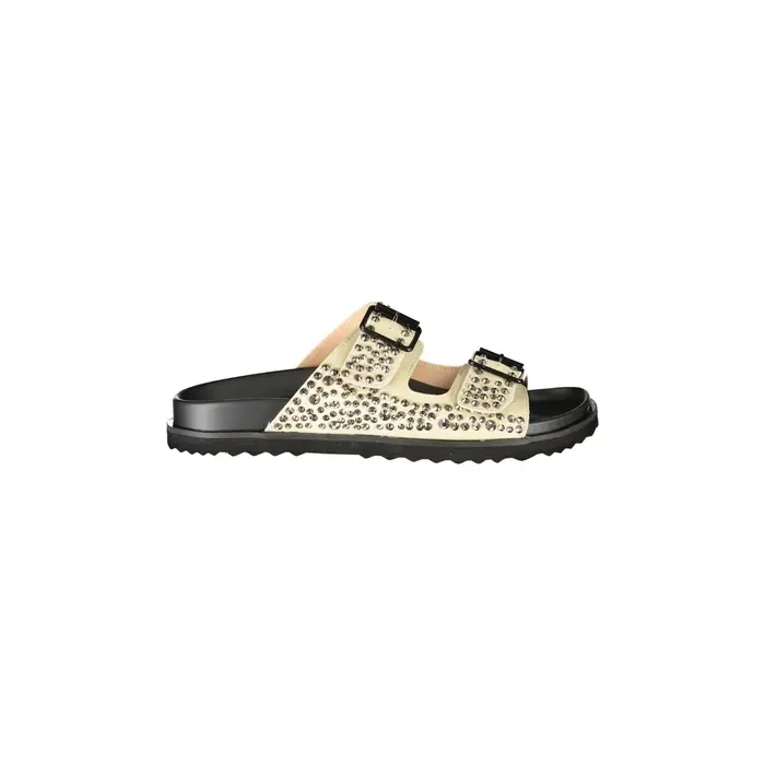 Laura Biagiotti Ciabatte Donna beige Strass Logo