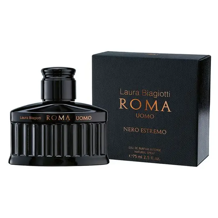 Laura Biagiotti Roma Uomo - Nero estremo EDP intense - 75 ml
