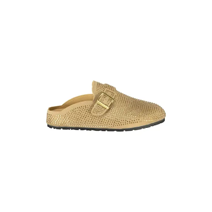 Laura Biagiotti Sabot Donna Beige Applicazione Strass