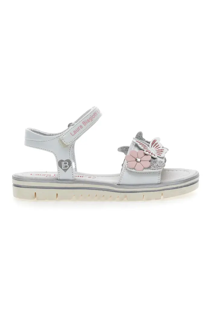 LAURA BIAGIOTTI Sandali 8463 Argento [BIANCO]