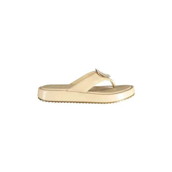 Laura Biagiotti Sandali Sandali Donna Beige Logo