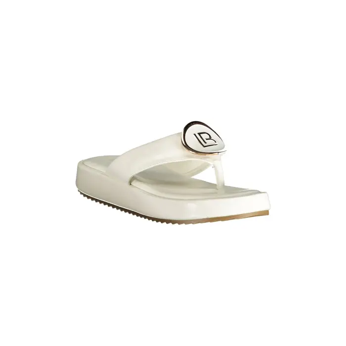 Laura Biagiotti Sandali Sandali Donna Bianco Logo