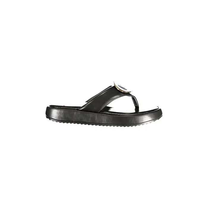 Laura Biagiotti Sandali Sandali Donna Nero Logo