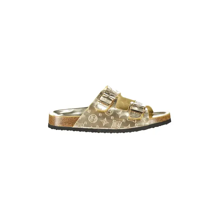 Laura Biagiotti Sandali Sandali Donna Oro Logo