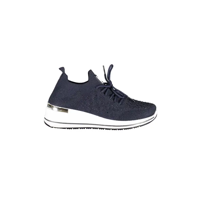 Laura Biagiotti Sneakers Donna Blu Strass Logo