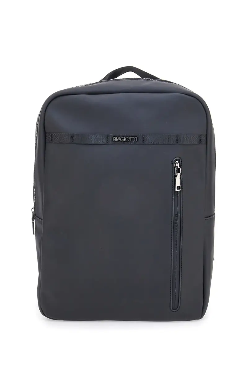 LAURA BIAGIOTTI Zaino nero con tasca frontale verticale Biagiotti MOI LB25W-464/1/Z [NERO]