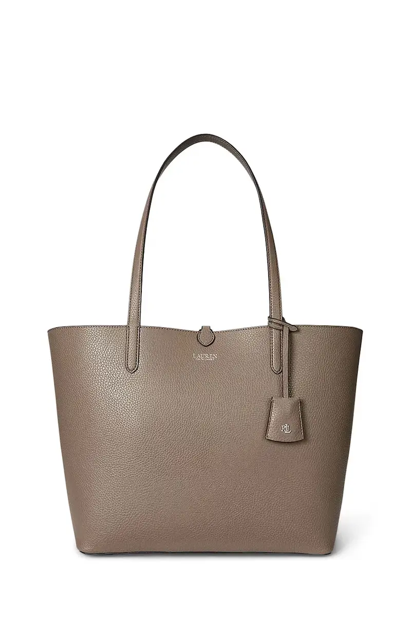 Lauren Ralph Lauren borsa bilaterale colore beige 431795329 Marrone