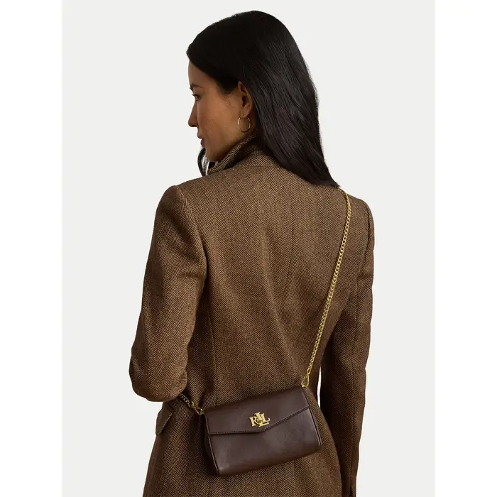 Borsetta LAUREN RALPH LAUREN 432P11743006 Marrone scuro
