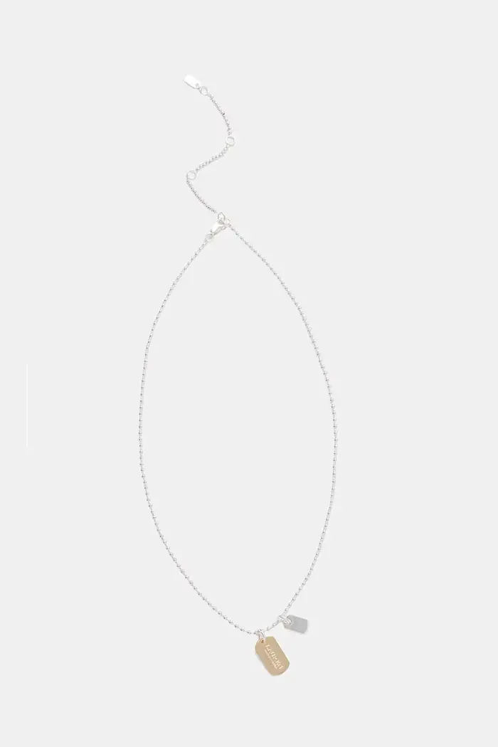 Lauren Ralph Lauren collana con ciondolo da donna in metallo senza pietra JANSON Argento
