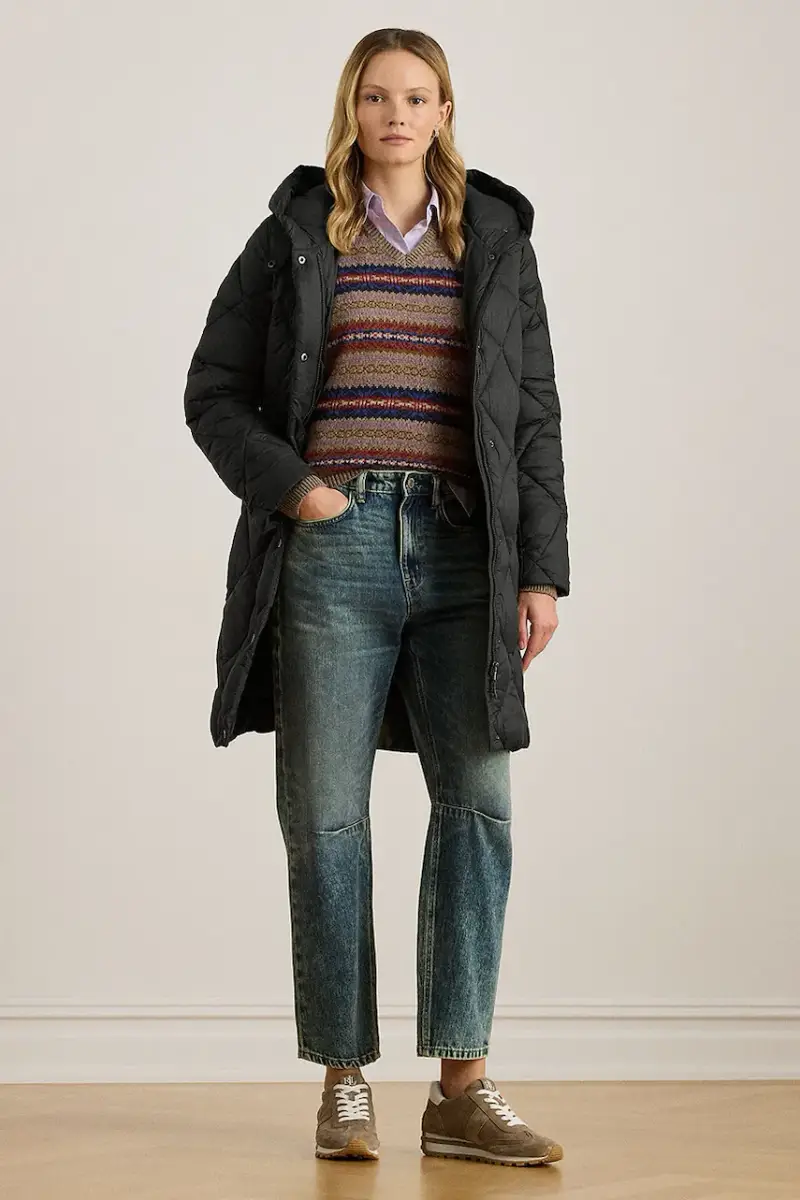 Lauren Ralph Lauren giacca colore nero 297P04087