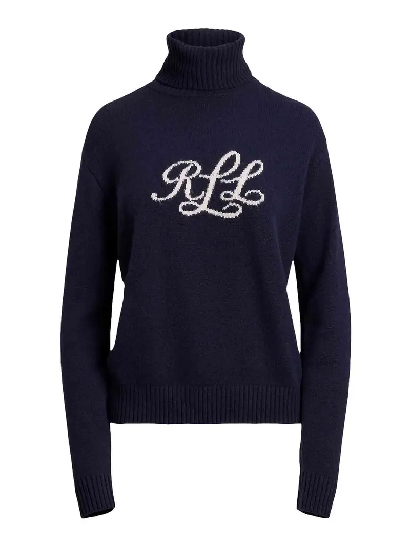 Lauren Ralph Lauren Jamarni-Maglione a maniche lunghe Blu