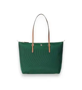 per donna 431916737004 Borsa tote Keaton media in nylon verde (OSFA), Casual
