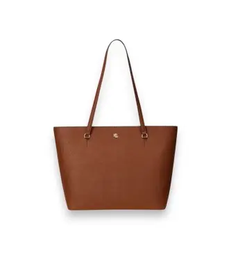 per donna 431924351002 Borsa tote Karly media in pelle a tracolla marrone (OSFA), Beige, Casual, Classico