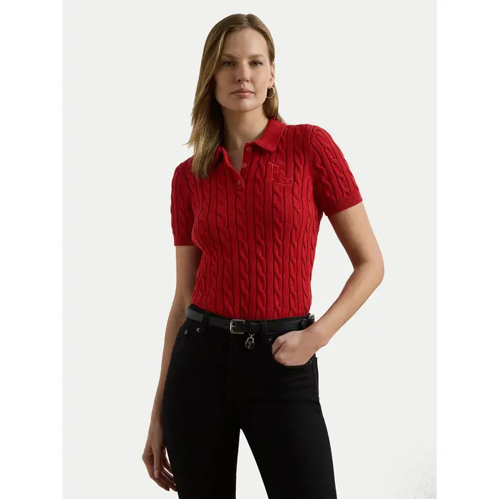 Polo 200932224012 Rosso Slim Fit