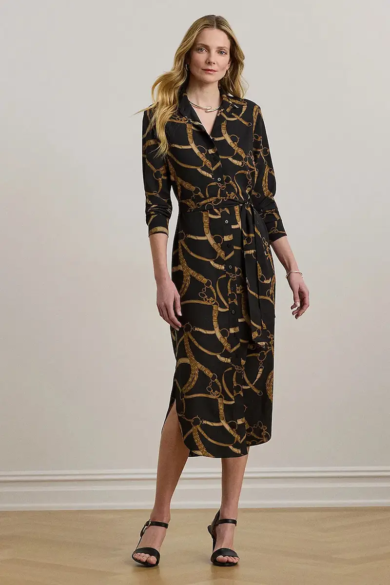 Lauren Ralph Lauren vestito colore nero 200978812