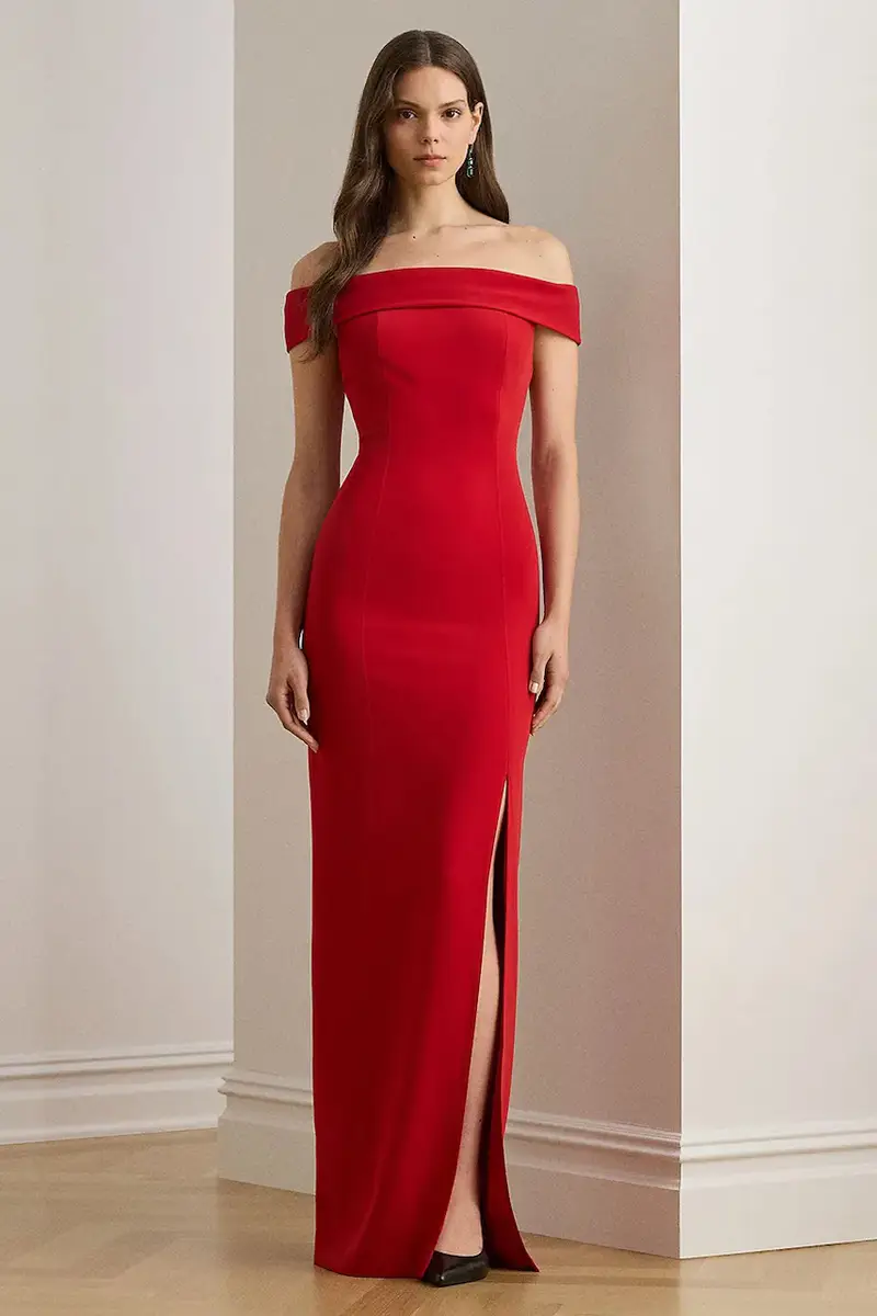 Lauren Ralph Lauren vestito colore rosso 253982109