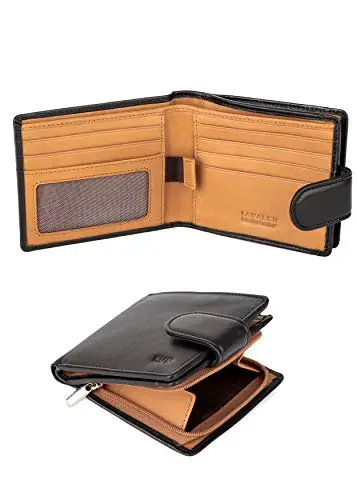 Lavalen Porta carte di credito Uomo Nero 2597465