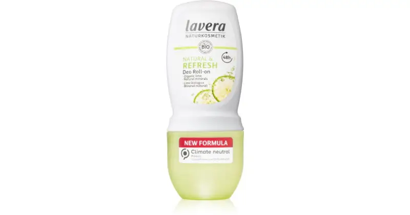 Lavera Deodorante per palline rinfrescante al profumo di lime Refresh (Deodorante Roll-on) 50 ml