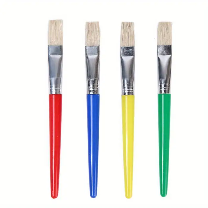 Set di Pennelli da Pittura Pennelli da Pittura Tondi e Piatti Pennelli da Pittura per Pittura Acrilica Pittura Lavabile Pennello da Graffiti Fai da Te