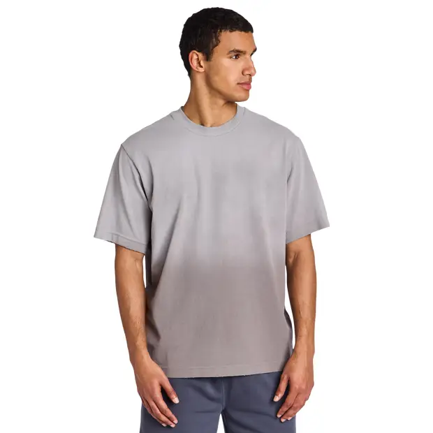 Heavyweight Distressed Relaxed Fit Uomo - Magliette Grigio - di cotone Grey