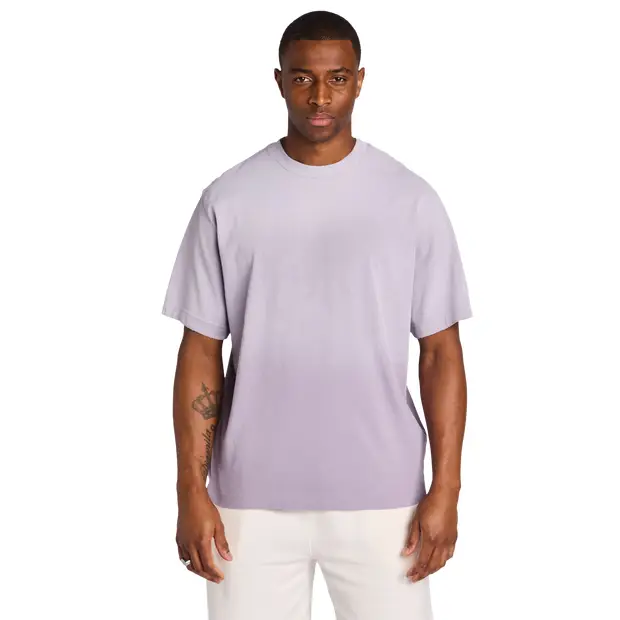 Heavyweight Distressed Relaxed Fit Uomo - Magliette Viola - di cotone Purple