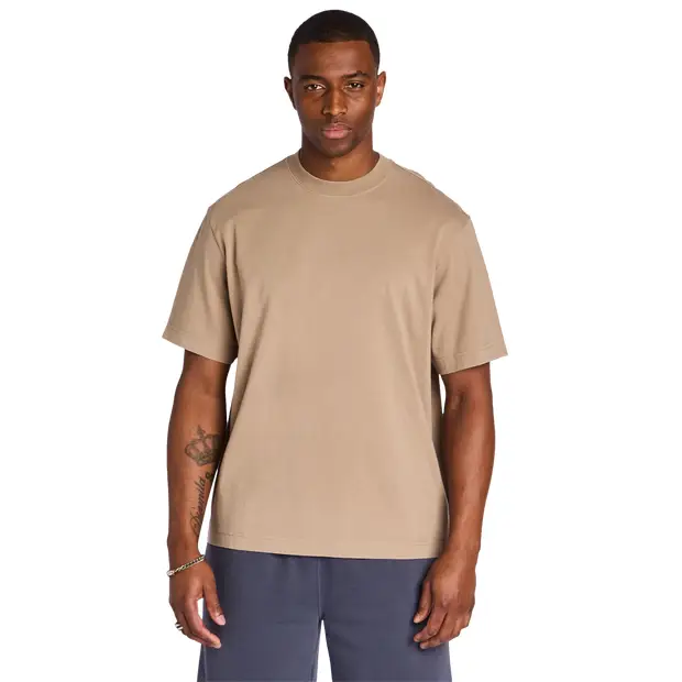 Heavyweight Relaxed Fit Uomo - Magliette Marrone - di cotone Brown