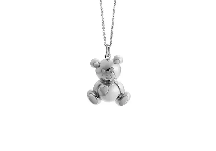 LE BEBE Collana Suonamore Gli Orsetti In Argento
