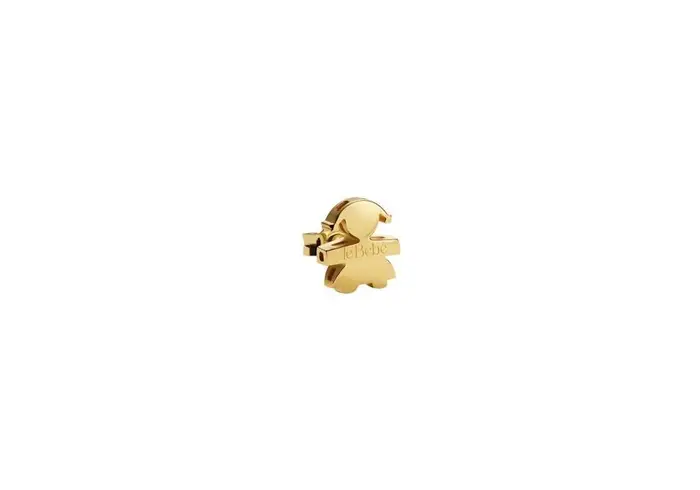 LE BEBE Mono Orecchino I Tesorini Con Sagoma Bimba In Oro Giallo