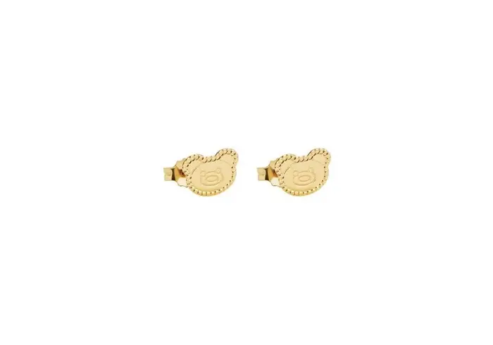LE BEBE Orecchini Scintille In Oro Giallo Orsetto